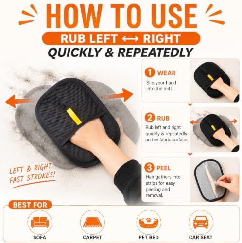 Thickened Pet Hair Removal Glove - Image 5