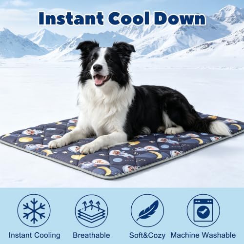 Paw Legend Dog Cooling Mat for Extra Large Dogs 55" x 80", Pet Cooling Pad - Image 4