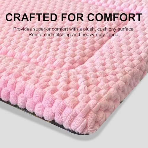 Dog Bed Mat, Reversible & Ultra Soft Kennel Pad-Machine Washable Pet Bed - Image 5