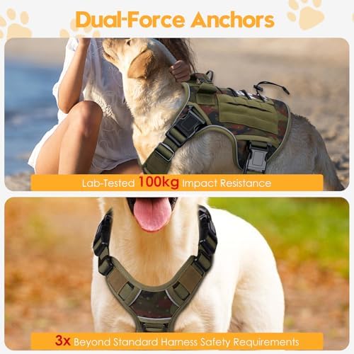 Heavy-Duty Tactical Dog Harness - Image 4