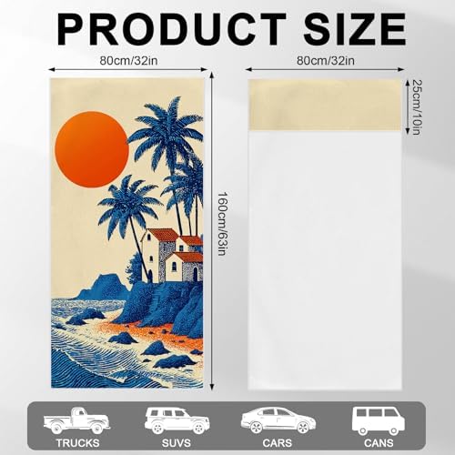 2 Pack Car Towels Seat Cover - Image 3