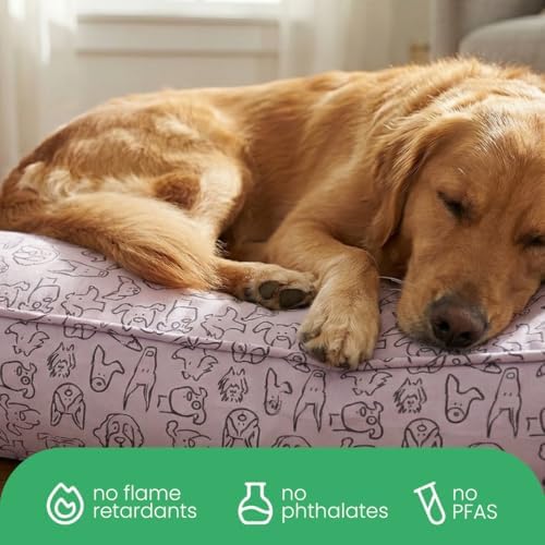 Molly Mutt Only You Dog Bed Duvet Cover, 100% Cotton Canvas Cover - Image 6