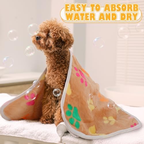 Chumia 18 Pcs Fleece Puppy Blanket - Image 7