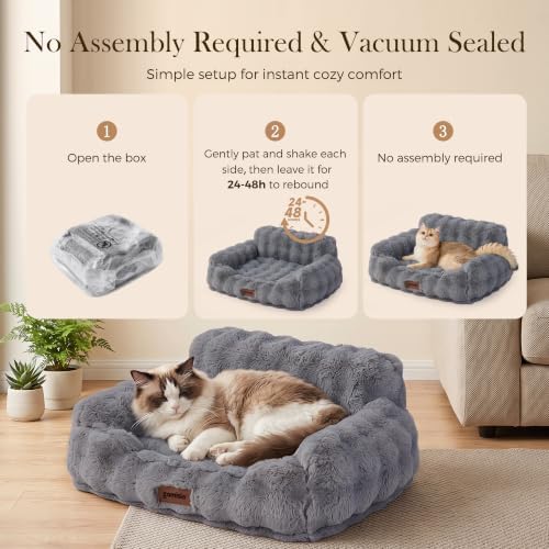 ZOMISIA Orthopedic Cat Couch Bed - Image 6