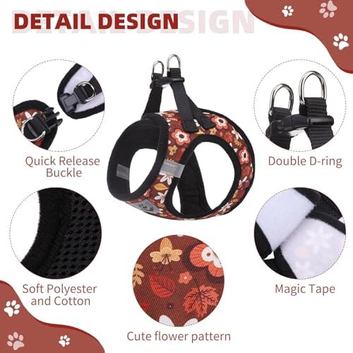 KOOLTAIL Fall Dog Harness and Leash Set - Image 2