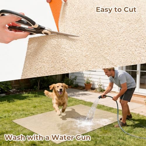 Dog Crate Mat, 29 in X 50 in Dog Playpen Mat Kennel Mat - Image 6
