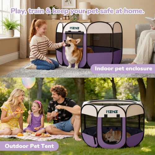 Dog Cat Small Animal Puppy Playpen Crate - Image 5