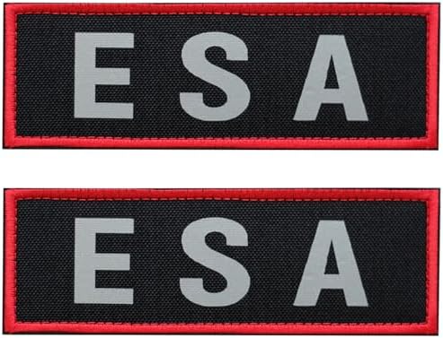2 Pcs Reflective ESA Patch by FITZNORA