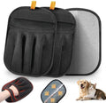 2 Pack Pet Hair Removal Gloves, Five-Finger Reusable Electrostatic Pet Hair by Unknown