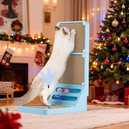 Goosheep Cat Scratching Board Kitten Scratching Ball Wall Scratchers - Image 5