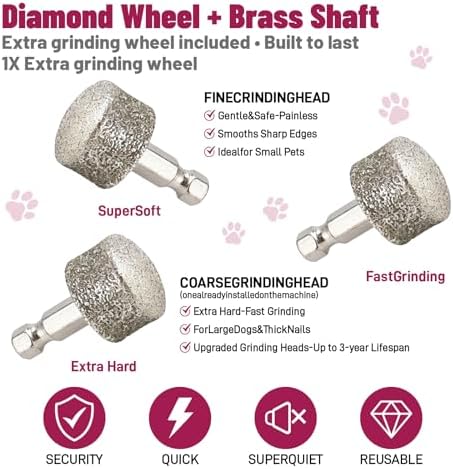 Quiet Dog Nail Grinder with Guard - Image 5