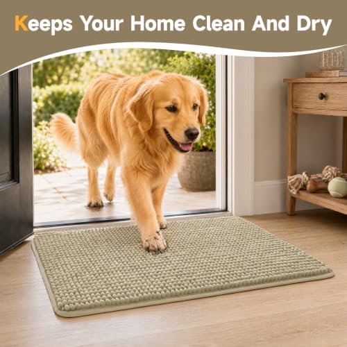 Ophanie Beige Door Mat Runner 48x30, Muddy Mats - Image 4