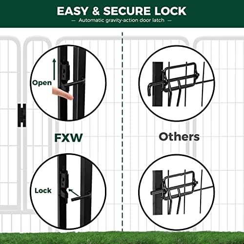 FXW Rollick Dog Playpen, Yard & RV Camping, 16 Panels - Image 5