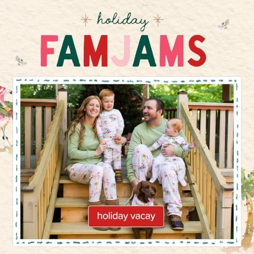 Burt's Bees Baby Matching Family Jammies, Organic Cotton, Holiday Pajamas - Image 3