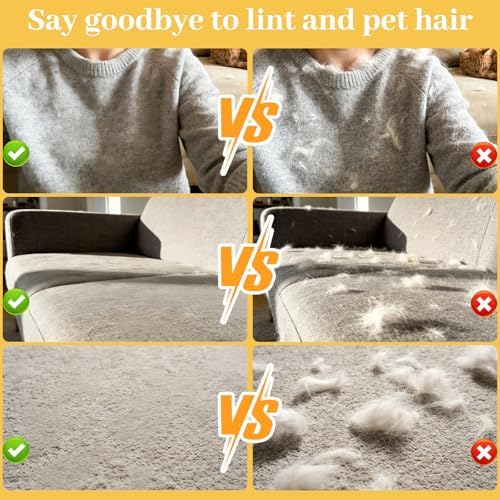 Pet Hair Removal Glove for Cats & Dogs, Upgrade 5-Finger Magic Brush Pet Hair - Image 5