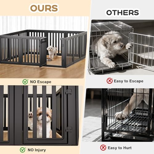 Dog Playpen Indoor, Puppy Playpen, 12 Panels - Image 2