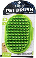 Dog Grooming Brush, Lilpep Pet Shampoo Bath Brush Soothing Massage Rubber Comb by PetSupplies