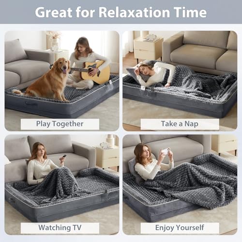 WNPETHOME Orthopedic Washable Human Dog Bed - Image 5