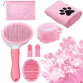 Dog Grooming Kit for Shedding – 8-Piece Pet Grooming Supplies by Aiolpy