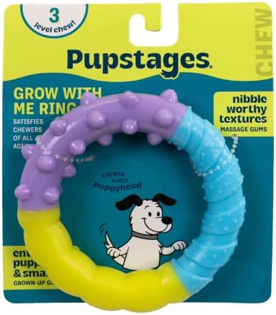 Grow-With-Me Ring Dental Dog Chew Toy, Bounces & Floats - Image 2