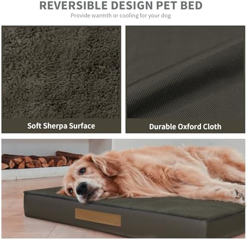 Outdoor Waterproof Orthopedic Dog Bed - Image 5