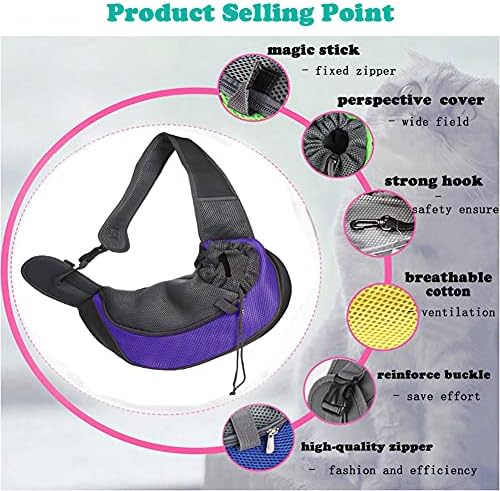 Love Dream Dog Sling Carrier for Small Dogs Cat Puppy Crossbody Bag Carrier - Image 4