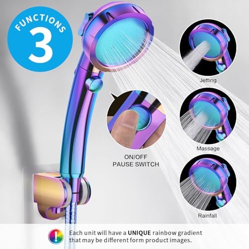 KAIYING Drill-Free High Pressure Handheld Shower Head - Image 2