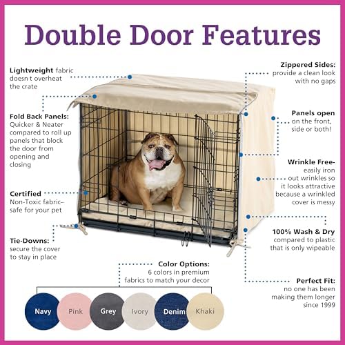 Pet Dreams Dog Crate Cover, X Large - Image 4