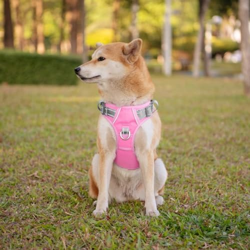 PHOEPET No Pull Dog Harness, Unique Colors Reflective Adjustable Dog Vest - Image 3