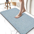 Upgraded Bath Mat 24x48Inch, Thin Bath Mats Rugs by HOMTEB