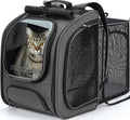 Pecute Cat Backpack Carrier, Cat Bubble, 12.6" L x 10.2" W x 16.5" H by pecute