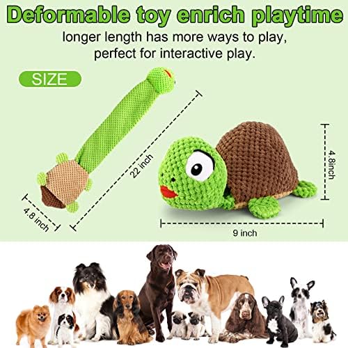 Letsmeet Dog Squeak Toys Dogs Enrichment Treat Dispensing Puzzle Toys - Image 5