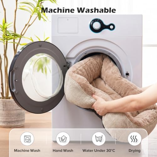 INVENHO Large Dog Bed, Washable Orthopedic Warming Soft Sleeping Durable - Image 7