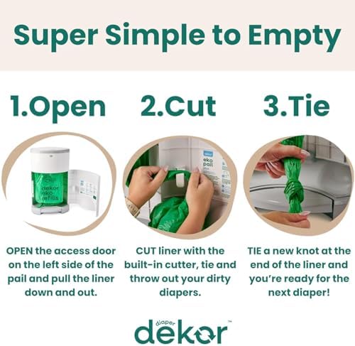 Diaper Dekor EKO Classic Diaper Pail Gift Set - Image 4
