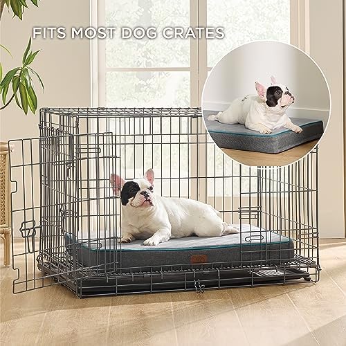 Bedsure Memory Foam Small Dog Bed, Orthopedic Crate Pads - Image 5