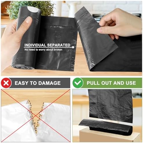 4 Gallon Drawstring Trash Bags - Image 5