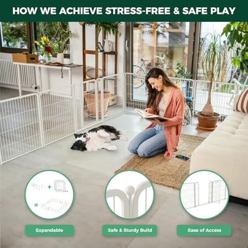 FXW Homeplus Indoor Dog Playpen, 16 Panels, - Image 4