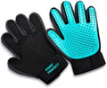 Pet Grooming Gloves for Dogs and Cats, Deshedding Hair Remover Mitt, 2 Pack by Unknown