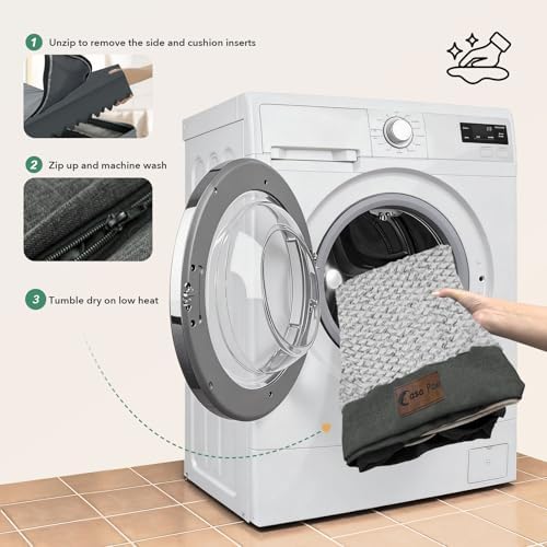 Orthopedic Dog Bed for Extra Large Dogs, Dark Grey - Image 7