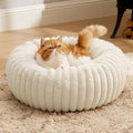 Bedsure ComfyFleece® Donut Cat Bed by BEDSURE