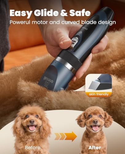 oneisall Dog Clippers and Paw Trimmer Grooming Kit - Image 3