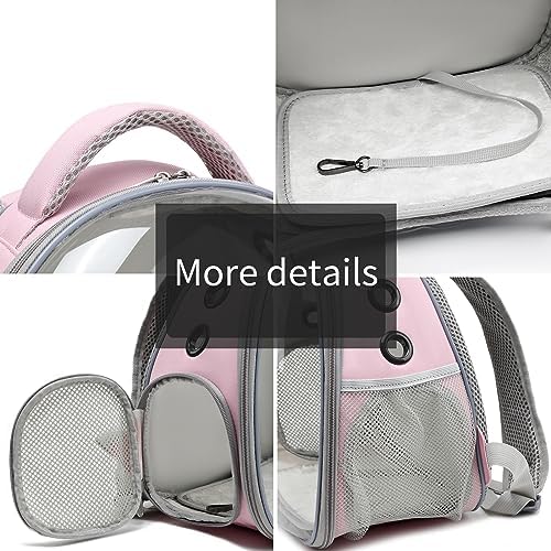 Portable Travel pet Backpack Carrier Hamster Bag Guinea Pig Bird Small Dog cat - Image 6