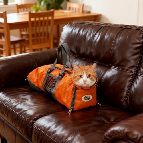 Cinf Cat Restraint Grooming Bag, Anti-Scratch Tool - Image 2