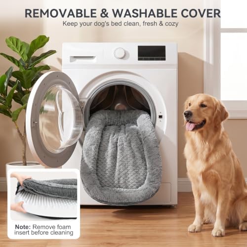 JOEJOY Orthopedic Dog Beds Large Sized Dog, XL Egg-Crate Memory Foam Pet Couch - Image 6
