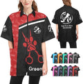 Custom Pet Grooming Smock, Personalized Dog Groomer Jacket by Cowcute