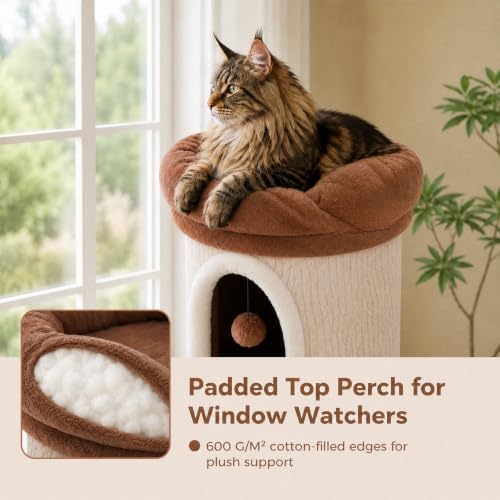 MUTTROS 68.5" Modern Cat Tree Tower - Image 6