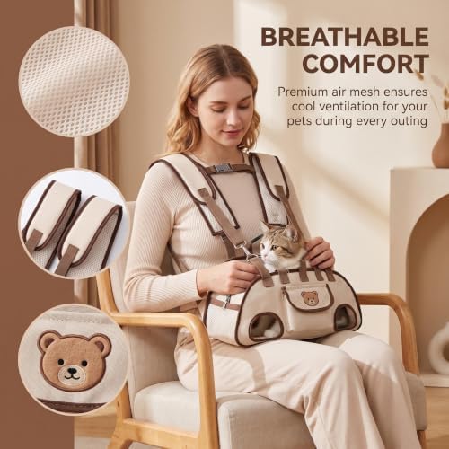Dog Carrier Sling, Puppy Sling Carrier - Image 3