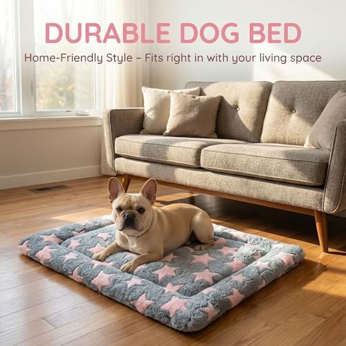 Dog Bed Mat - Soft Crate Pad for Kennel, Durable Pet Bed for Small Dogs & Cats - Image 3