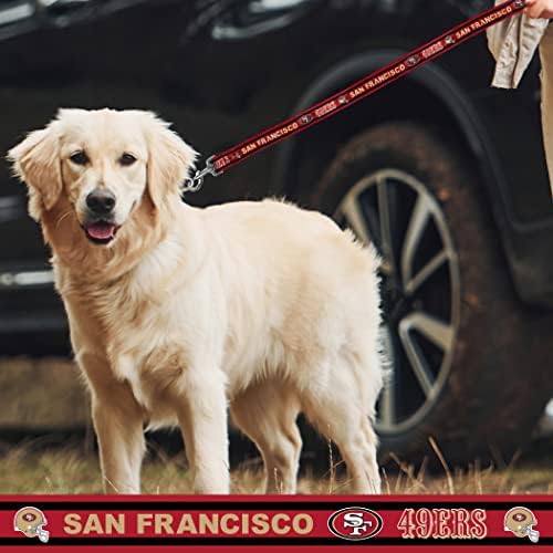 NFL PET Leash San Francisco 49ers Dog Leash, Medium Football Team Leash - Image 3