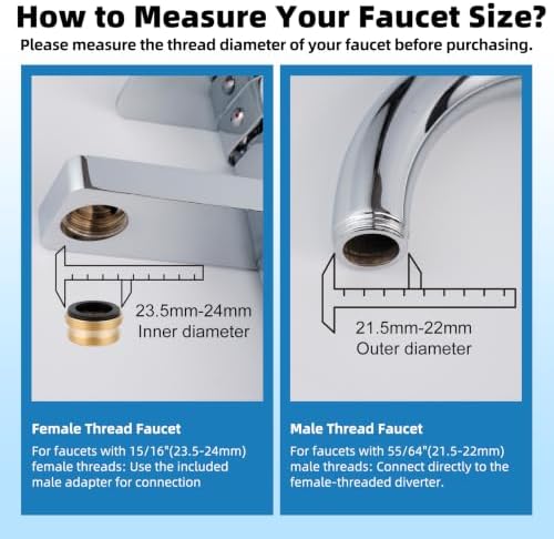 Hibbent Sink Faucet Hose Sprayer Attachment - Image 6